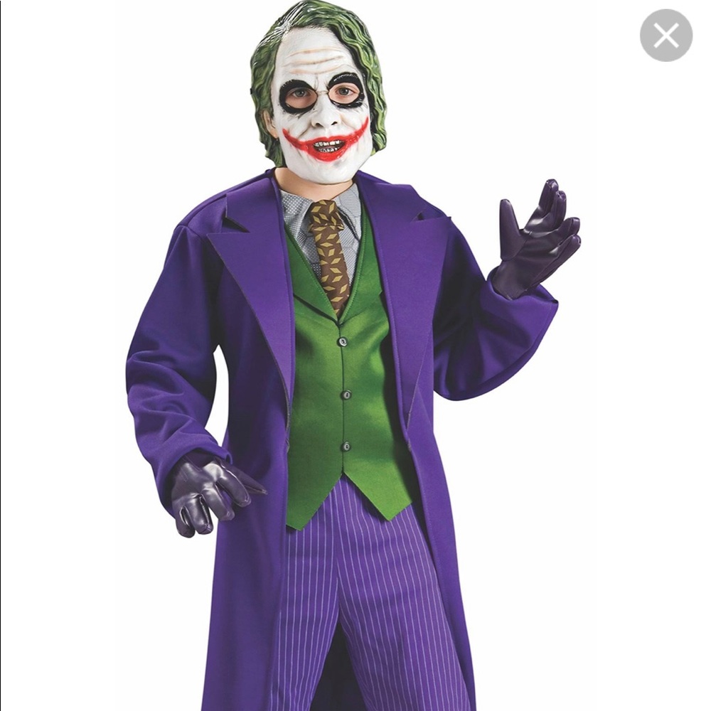 Boys medium Halloween joker costume